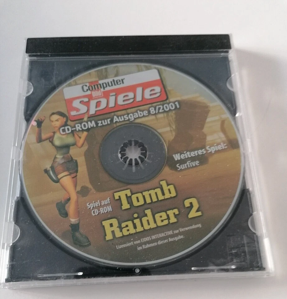 CD-Rom (Computer Bild Spiele) Tomb Raider 2, Surfive - Bild 1 von 1