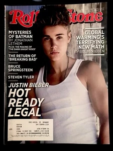2012 ROLLING STONE Magazine ~ JUSTIN BIEBER ~ Springsteen ~ Steven Tyler - Picture 1 of 1
