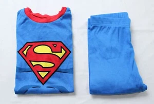 DC Comics Kid's 2-Piece Justice League Superman PJ Set AR8 Multicolor Size 10 - Picture 1 of 9