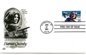 C128 Harriet Quimby, ArtCraft, FDC - Imagen 1 de 1