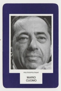 Mario Cuomo 1993 Face to Face Game Card - Einzelkarte aus kanadischem Spiel - Bild 1 von 2