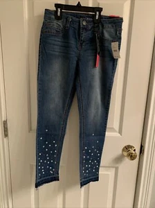 NWT-Girls Lee Super Stretch Ankle Crop Jeans-Size 12 - Picture 1 of 12