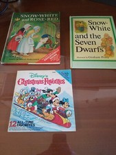 Lot of 3 Rand McNally Start Right Elf Book Snow-White and Rose-Red Big #19