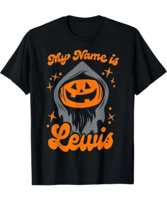 Camiseta para niños talla XL NUEVA CON ETIQUETAS "My Name is Lewis" Foto 1 de 4