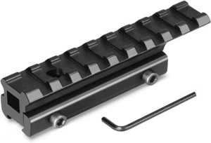 Dovetail 3/8" to 7/8" Picatinny Rail Adapter Converter Scope Mount Rail Adapter - Picture 1 of 7