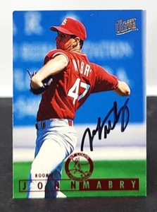 JOHN MABRY Signed 1995 Fleer Ultra Baseball Card #432 St. Louis Cardinals - Picture 1 of 2