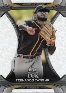 2021 Topps Update FERNANDO TATIS JR Topps Tek 70th Anniversary - PADRES - TTA-11 - Picture 1 of 1
