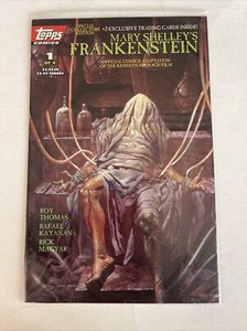 Mary Shelly's Frankenstein #1 Sealed in Bag with Card  Topps Comics 1994