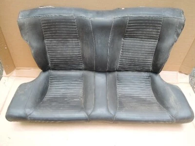 GTV Alfa Romeo 1972-1975 usado original negro juego de asientos traseros para restaurar Foto 1 de 4