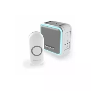 Honeywell Series 5 Wireless Portable Doorbell with Push Button Grey - Picture 1 of 1
