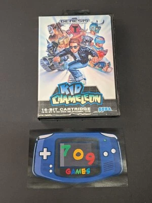 Kid Chameleon (Sega Genesis, 1992) IN BOX BOXED - Image 1 of 3