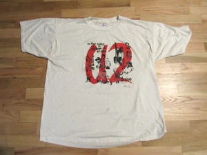 Vintage U2 Shirt Bono 90s XL - Picture 1 of 8
