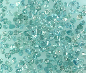 Natural Loose Diamond Raw Rough Uncut Fancy Blue Color SI1 Clarity 1000 Pcs Q82