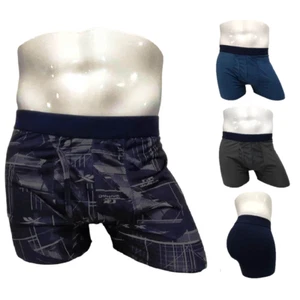 Boxer uomo Reebok confezione da 4 slip performance elasticizzato traspirante blu grigio navy - Foto 1 di 9