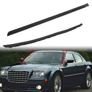For 2005-2010 Chrysler 300 Magnum Charger Dodge Windshield Pillar Molding Pair - Picture 1 of 16