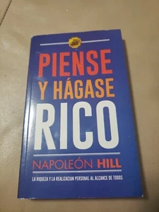 Piense y Hagase Rico, Paperback Libro Tapa Blanda by Napoleon Hill - Picture 1 of 3