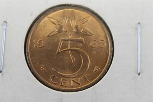 NETHERLANDS 5CENT 1965 KM 181 - Picture 1 of 2