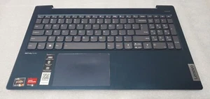 Genuine Lenovo IdeaPad 5 15ABA7 Palmrest Touchpad Keyboard BLUE - Afbeelding 1 van 15