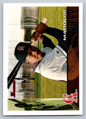 1995 Bowman - Marquis Riley #188 California Angels Baseball Card - Image 1 of 2