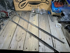 VINTAGE MUSCLE BIKE BICYCLE SISSY BAR 1/2 Inch NOS Banana Seat - Picture 1 of 18