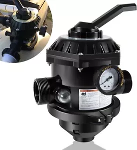 262506 1-1/2'' 6-Way Clamp Style Valve for Pentair for Pool & Spa Sand Filter - Picture 1 of 9