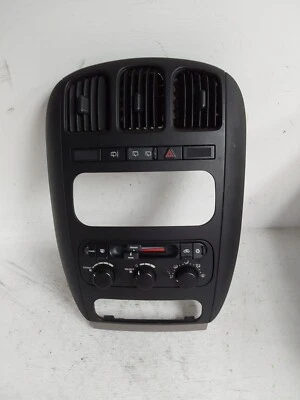 2006 DODGE CARAVAN RADIO CLIMATE CONTROL SWITCH VENT BEZEL -BROKEN TABS (P4262) - Image 1 of 4