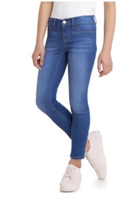 NWT~Jordache Girls Super Skinny Power Stretch Jeans-Medium Enzyme-Size 8~ Free S - Picture 1 of 3