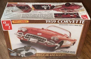 AMT PK 4183 REGGIE JACKSON 1959 CORVETTE VINTAGE KIT 1/25 COLLECTOR SERIES - Picture 1 of 1