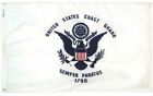 3x5 US-Küstenwache doppelseitig 2-lagig gesponnen Polyester Flagge Geschenkpaket