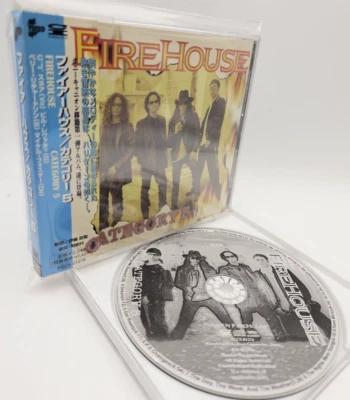 FIREHOUSE Category 5 JAPAN Picture CD PCCY 01276 w/OBI 1998 Pony Canyon F/S - Image 1 of 4