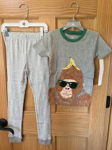 New Carter's Boys Gorilla Pajama set Snug Fit  many sizes - Picture 1 of 1