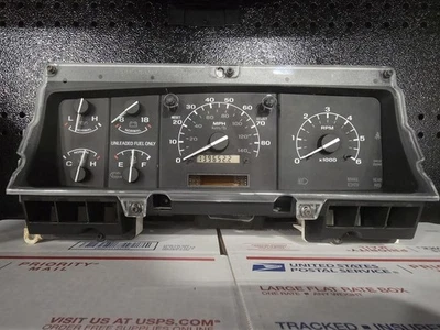 Cuadro de instrumentos velocímetro Bronco 92 93 Ford F150 F250 F350 139 k OEM Foto 1 de 4