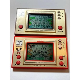 NINTENDO GAME AND & WATCH Mickey Mouse & Parachute Set of 2 Games