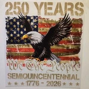 UNITED STATES OF AMERICA 250TH ANNIVERSARY 1776-2026 USA FLAG EAGLE SHIRT #0105 - Bild 1 von 20