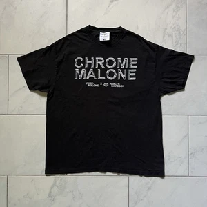 Harley Davidson Cromo Post Malone Extra Grande Negro Hombre Algodón Estampado Gráfico - Imagen 1 de 15