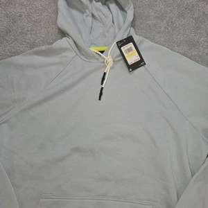 Under Armour BTG Terry Hoodie Mens Medium Light Blue Sweatshirt Gym NWT - Picture 1 of 7