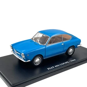 Modellino Auto Atlas 1/24 Fiat 850 Coupe 1965 Blue - Foto 1 di 6
