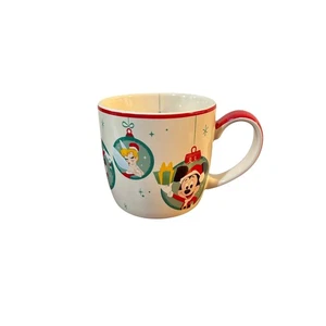 Authentische Disney Parks Happy Holiday Tasse Mickey Mouse Minnie Mouse Tinker Bell - Bild 1 von 5