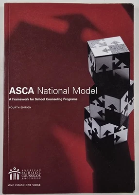 The ASCA National Model Paperback 4th Fourth Edition American School Counselor - Image 1 of 4