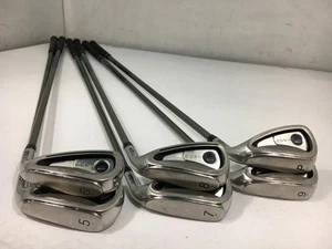 PRGR GN502 Iron Set 6pcs 5-PW Original Carbon Flex M-43 - Picture 1 of 4