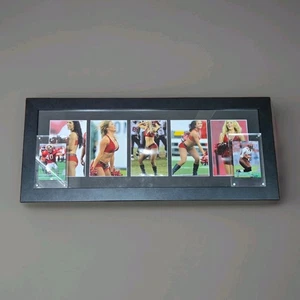 24x9 Tampa Bay Buccaneers Framed Cheerleaders - Alstott/Dunn Acrylic Cases - Afbeelding 1 van 7