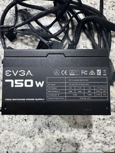 EVGA Power Supply 750W | 100-N1-0750 - Picture 1 of 5