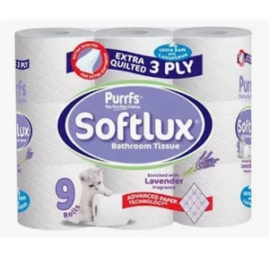 SOFTLUX TOILET ROLLS - Picture 1 of 8