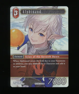 Alphinaud - Foil - Final Fantasy TCG Promo - RareCo - Image 1 of 4