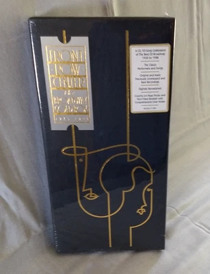 Front Row Center The Broadway Gold Box 1935-1988 4-Disc CD Set Music NEW SEALED Foto 1 de 4