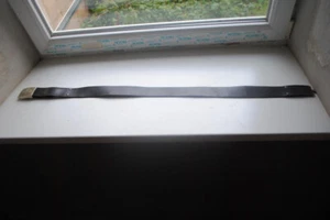 Vecchia cintura in pelle con fibbia m - 110 centimetri Germahija militarija - Foto 1 di 24
