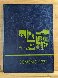 1971 Deerfield WI Wisconsin Demeno High School Yearbook - Picture 1 of 19