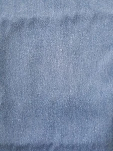 Light Blue Medium Weight Denim Sewing Fabric 1 Yard x 60" - Picture 1 of 2