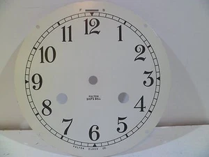 Fulton German Ships bell Clock Dial Salem Schatz Hermle  - Picture 1 of 3