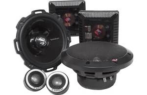 Rockford Fosgate Power T2652-S 6.5" Componment Speakers Aluminum Dome tweeters   - Picture 1 of 9
